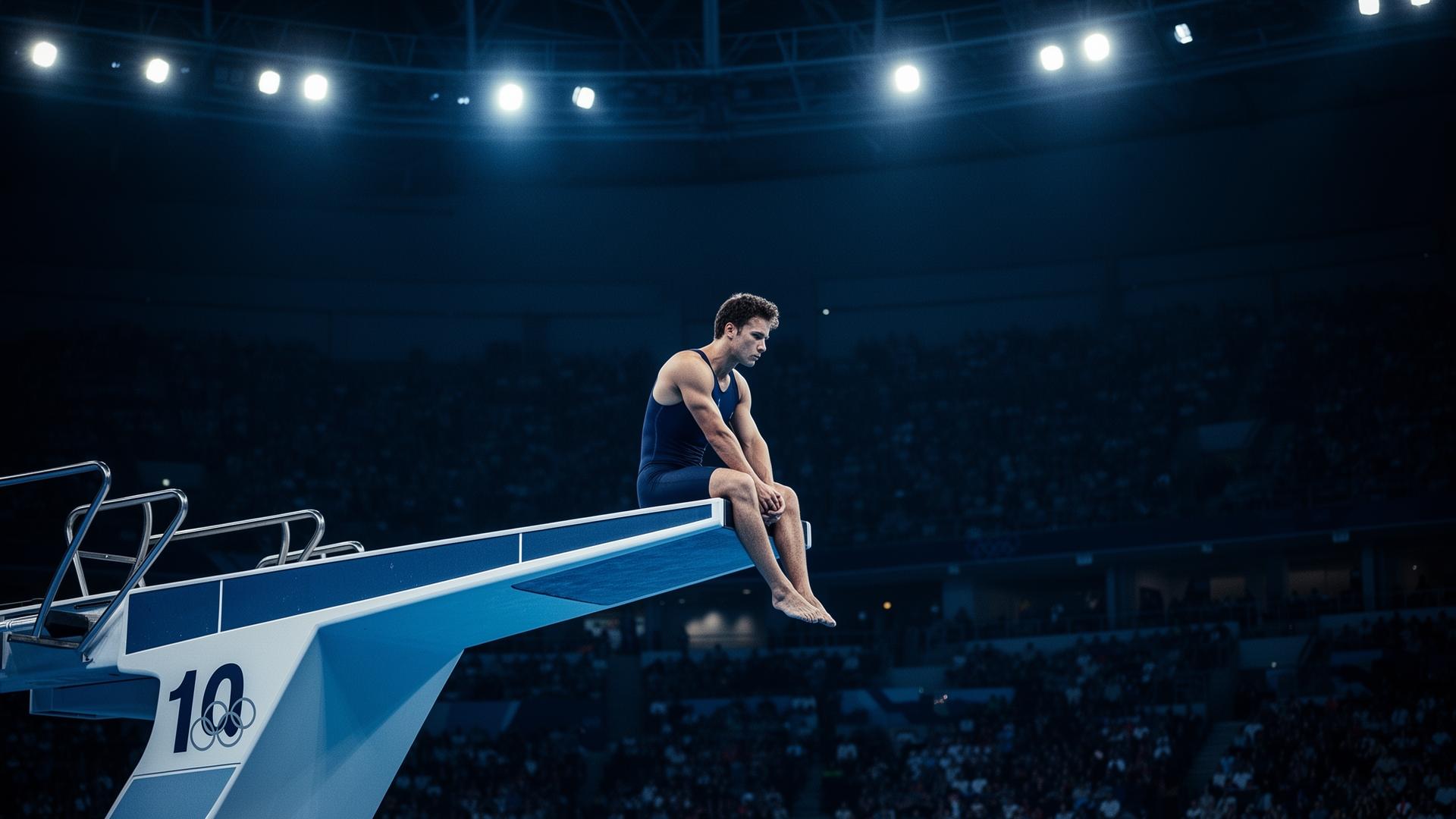 Atleta bajo presión